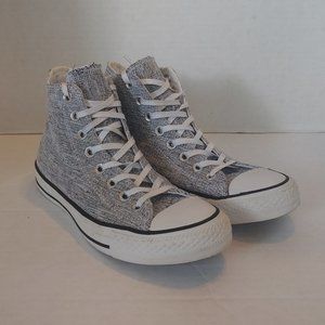 Light gray Converse high tops